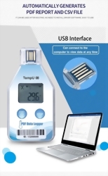Disposable Temperature and Humidity data logger
