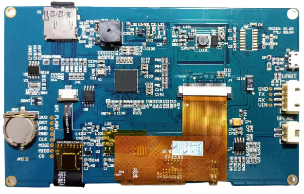 5.0 inch 800x480 UART TFT LCD