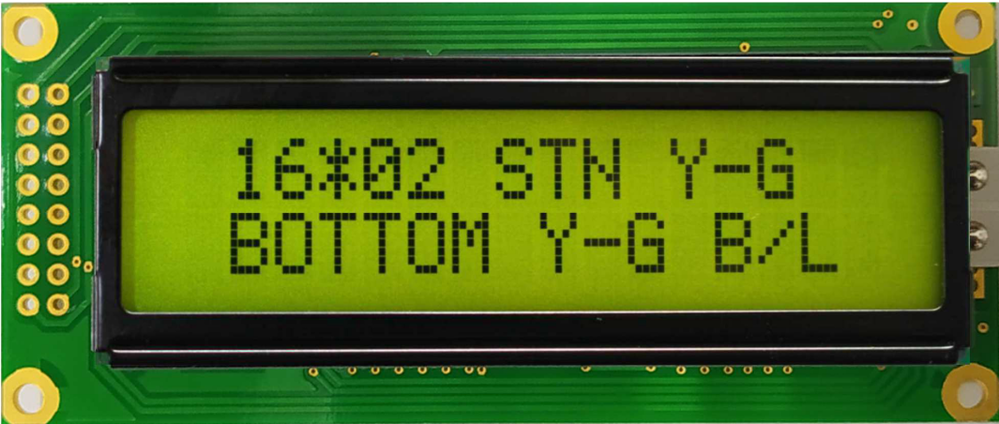 16x2 Character LCD, BC1602DR