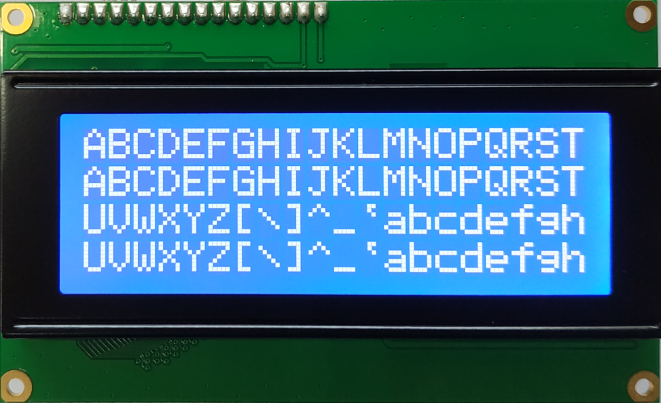 20x4 Character LCD, BC2004AW