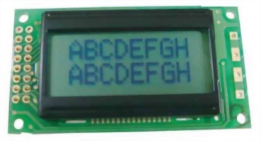 8x2 Character LCD, BC0802A