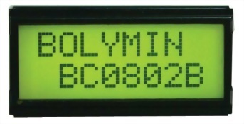 8x2 Character LCD , BC0802B
