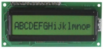 16X1 Character LCD, BC1601A