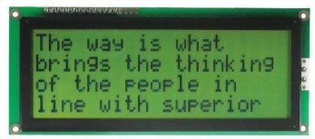20x4 Character LCD, BC2004B
