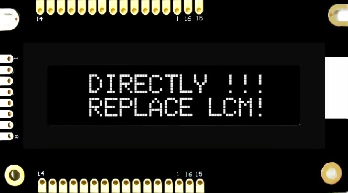 16x2 COB OLED Character Display 16x2 COB OLED Character Display