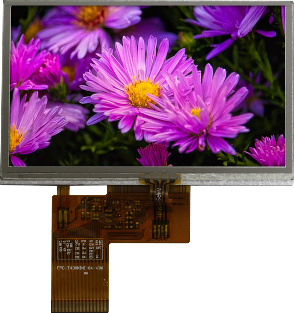 4.30 inch 480x272 TFT Display, BTF043B-AWR$