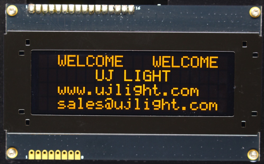 20x4 COG OLED Character Display 20x4 COG OLED Character Display