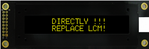 20x2 COB OLED Character Display 20x2 COB OLED Character Display