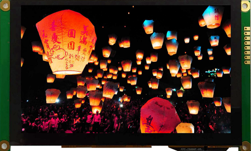 5.0 inch 800x480 mTFT Display 5.0 inch 800x480 mTFT Display