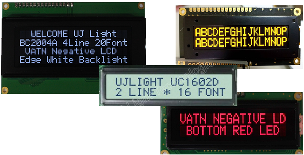 Versatile Character Displays to Meet Your Needs!