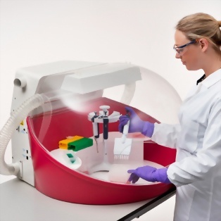 迷你可攜式操作台 PCR Clean Air Bubble | 尚上儀器 1