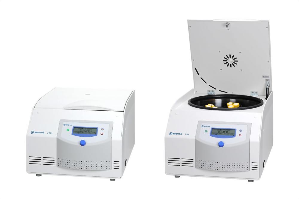 Unrefrigerated benchtop centrifuge