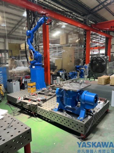 AR2010 加長型焊接機器人 / 雷射焊接機 / 焊接外部軸轉盤 / 雷射焊道追蹤