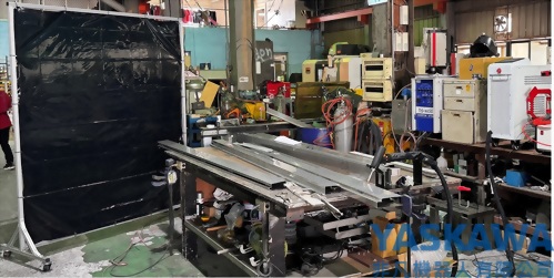 鋁製焊接遮光架