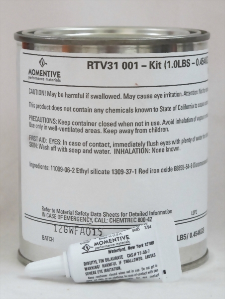 黏著劑RTV 31 LB- - 上禾興有限公司 - 國防部特約供應商、國軍大賣場推薦、軍規潤滑油供應商