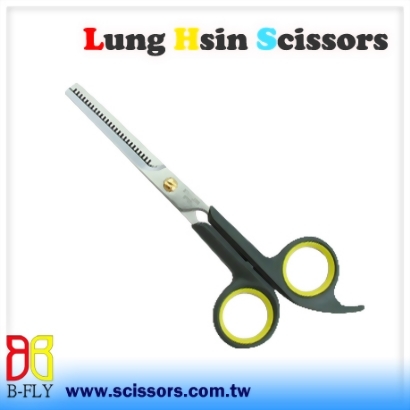 Plastic Grip Hair Thinning Scissors