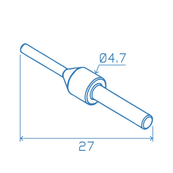 Micro Shaft | Pin 4.7x27mm