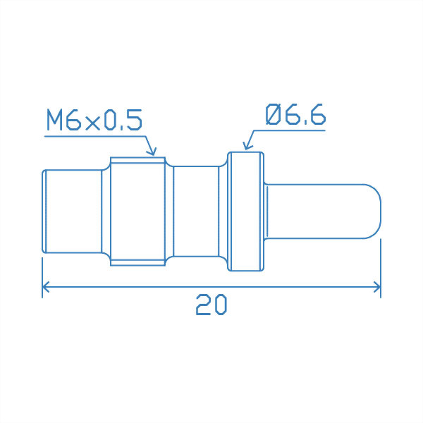 Precision Part 6.6xM6x20mm