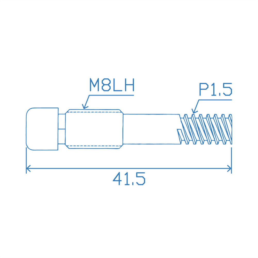 Screw M8LHx41.5mm