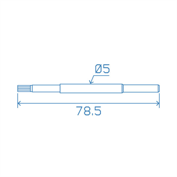 Precision Long Shaft 5x
