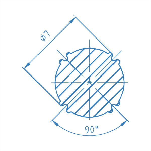 Shaft wih Thread ST28