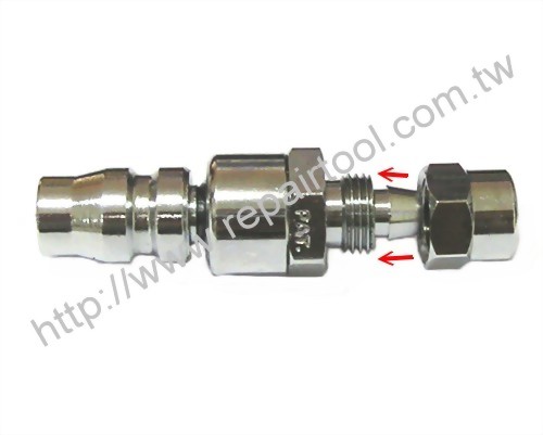 NITTO Type Swivel Plug for 5mm x 8mm hose
