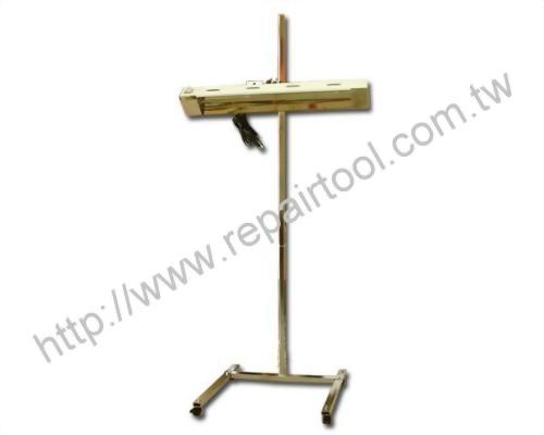 Infrared Quartz Paint Curing System. Single Lamp