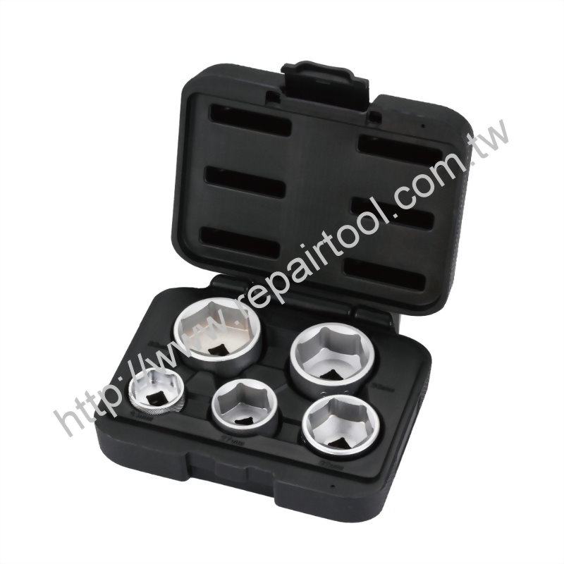 Hex Oil Filter Wrench Set 3/8