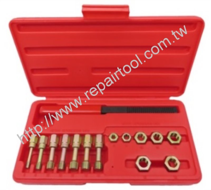 15PCS Metric Rethreader Set