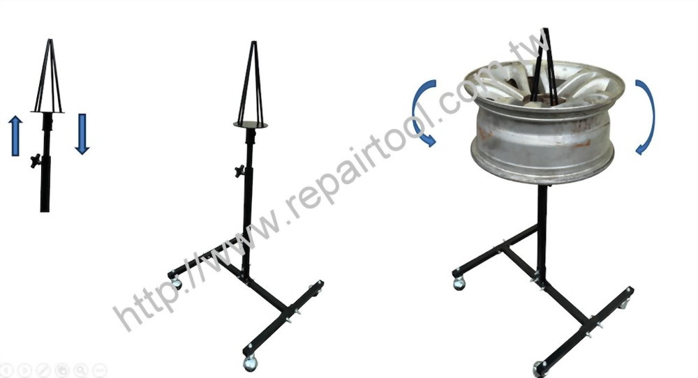 Wheel Paint Stand