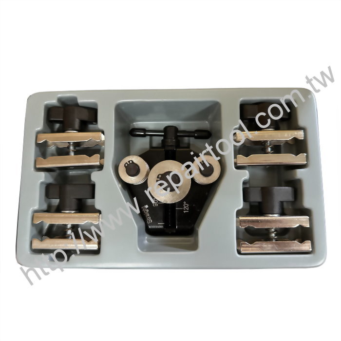 Brake Line Tubing Bender with 4 Duplicating Tube Clamps