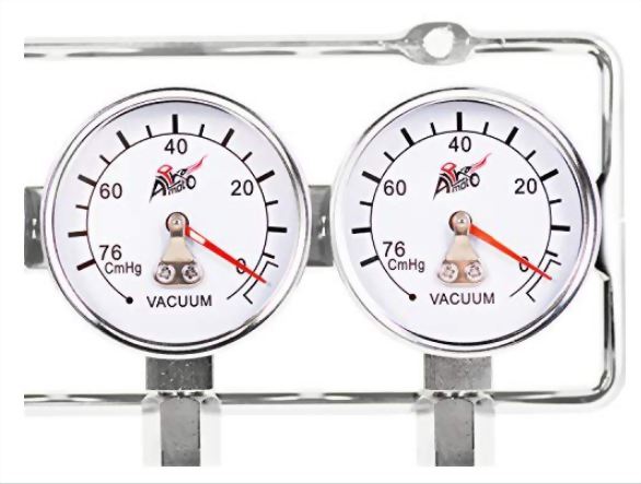 ALPHA MOTO Motorcycle Vacuum Carburetor Synchronizer Synchronization Synchronize Carb Sync Gauge Compatible with CB KZ GS XS 550 650 750 850 900 Video Demo Made in Taiwan