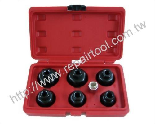 6 pcs Oil Filter Wrench Set