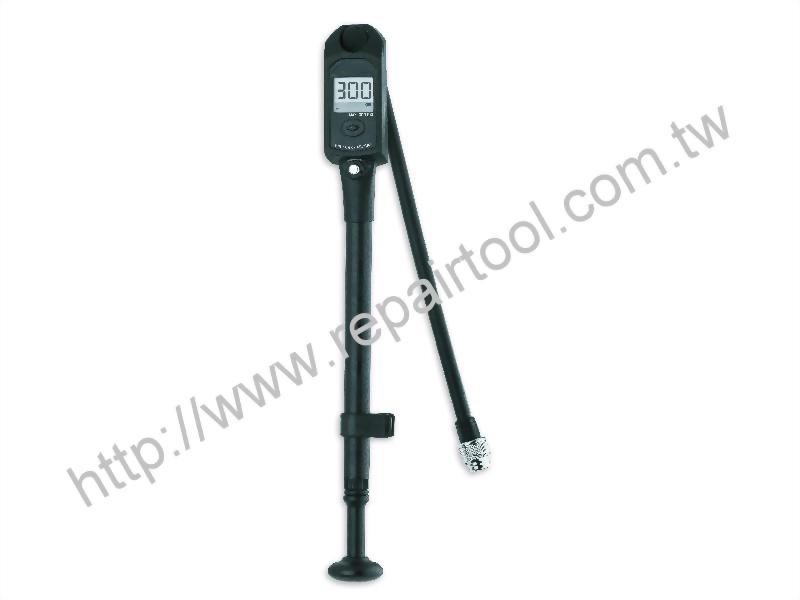 Aluminum Shock Pump w/ Digital Gauge