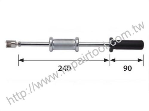 Sliding Hammer - Mini Type With 10 Pcs Glue Pad