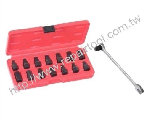 14PC Oil Screw Socket Tool Set