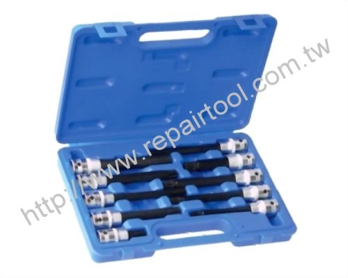 10PC 1/2" Sq. Drive,Insert Bit Socket Set
