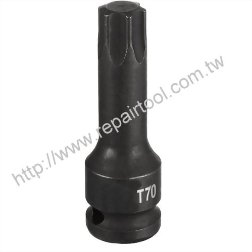1/2" Dr. Impact Bit Socket T-70 x 60mmL
