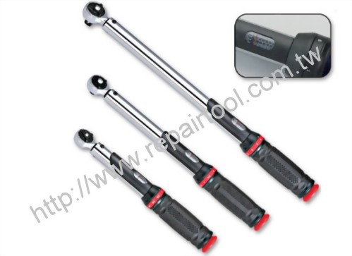 1/4"Dr. Window Type Torque Wrench 72 Teeth Quick Release