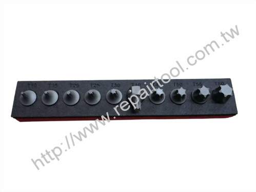 10pcs Star Low Profile Bits Kit