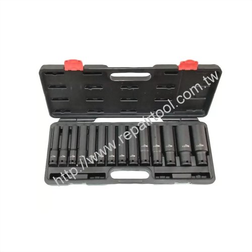 14PC 120mmL Deep Impact Socket Set