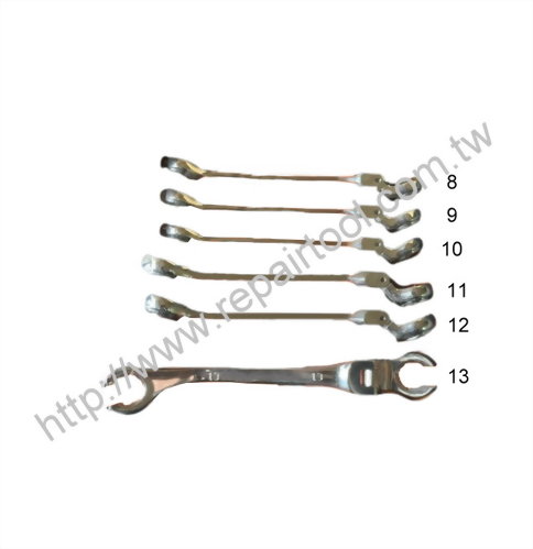 6PC Double Flexible E-type Wrench