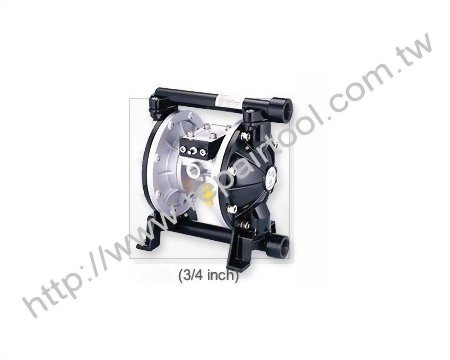 3/4" Alu. Double Diaphragm Pump