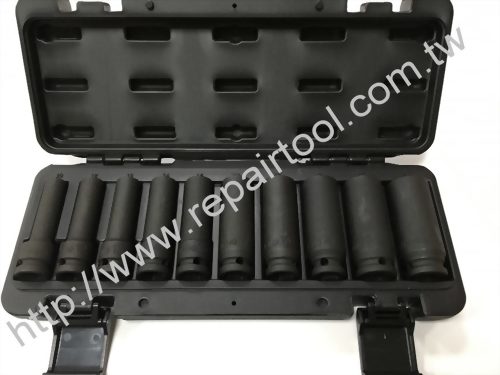 10pcs 1/2"Dr. Deep Impact Socket