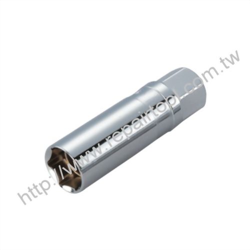 3/8" Dr. Thin Wall Spark Plug Socket With Magnetic