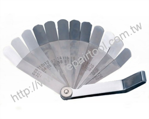 12 Blades Offset Feeler Gauge