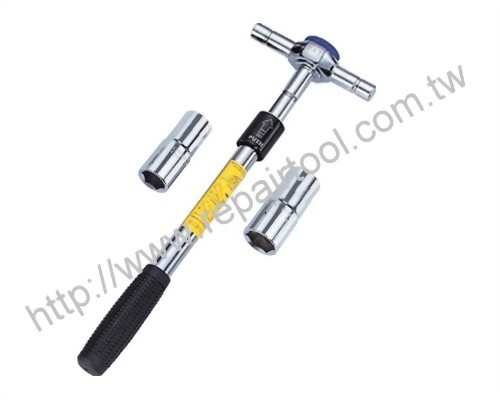 1/2" T-Bar Ratchet Socket Wrench