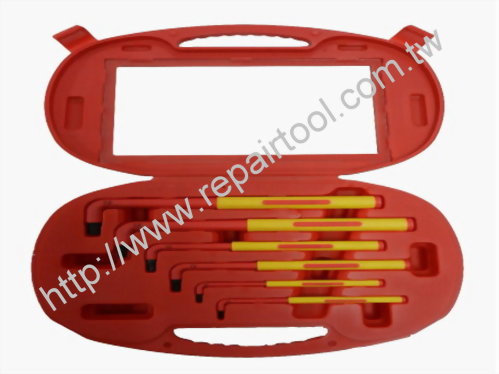 6PCS VDE Extra Long Hex Key Wrench Set