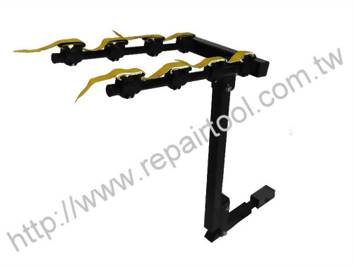 X-TRA 4 Bike Two Arm Rack For 1-1/4" & 2" Hitch