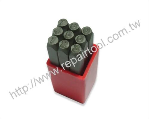 2.5mm Number Stamps